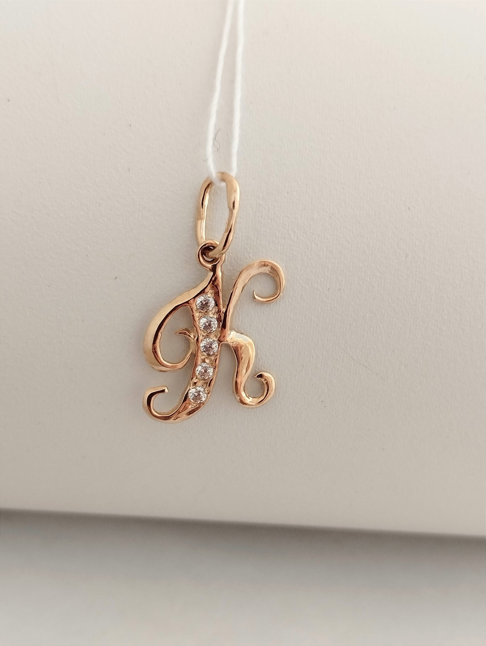 Золота літера До 585 проби, фото 1