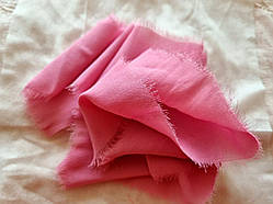 Найтонша стрічка із Шифону (натуральний шовк), колір — рожевий. Ширина 2 см. Ціна вказана за 1.3 м