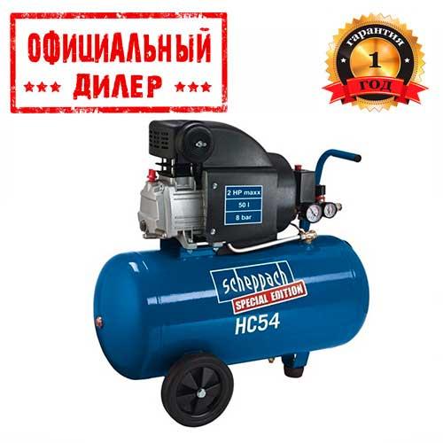Компрессор Scheppach TLT HC54 (1.5 кВт, 240 л/мин, 50 л), фото 1