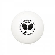 М'ячі Butterfly Easy Ball 40+ (120 шт.), білі, фото 3