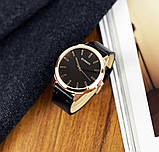 Чоловічий кварцовий годинник Curren 8386 Black-Gold-Gray, фото 5