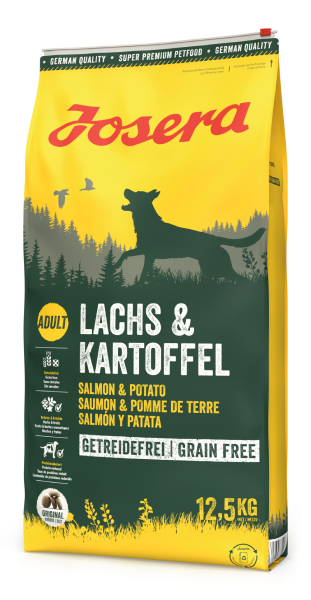 Josera Lachs & Kartoffel беззерновой корм з лососем і картоплею 12,5 кг