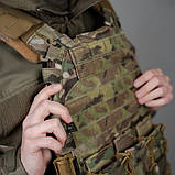 Плитоноска M3 Pro Lite (жіноча версія) (Мультикам) з системою швидкого скидання ТМ Балістика, фото 8