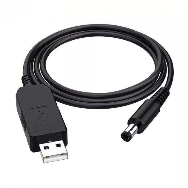 Кабель перехідник  для роутера usb to 5.5x2.1mm 9В 1А