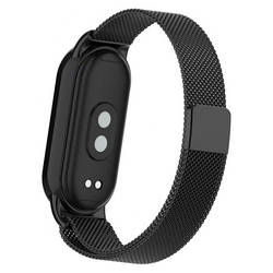 Ремінець до фітнес браслета Armorstandart Milanese Magnetic Band для Xiaomi Mi Band 8 Black ARM69916 smart
