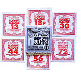 Струни Ernie Ball 2839 Baritone 6 string Slinky 13-72, фото 4