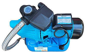 Насосна станція VODOMET JET130 - 24L, Q=3.9кбМ, P=1300 Вт, корпус чавун, 24л., Словенія, фото 4