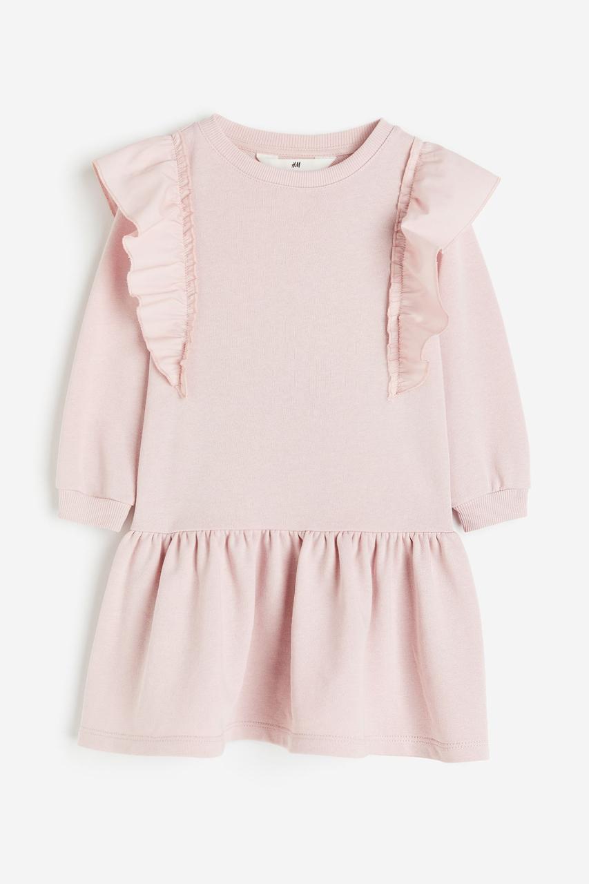 Сукня з воланами світло-рожева H&M 134/140см