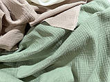 Тканина муслін олива. № 1946, фото 2