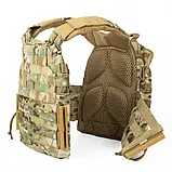 Плитоноска М3 Pro (Мультикам) з системою швидкого скидання Plate carrier Балістика, фото 5