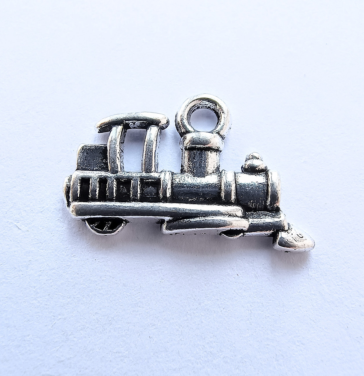 Підвіска Finding Кулон потяг Античне срібло 11 мм x 18 мм