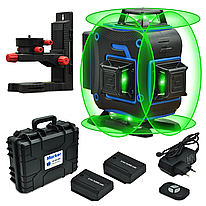 Лазерний рівень нівелір Marker 4D 360 Pro + магнітне кріплення мікроліфт нівелір