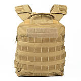 Плитоноска М3 Pro (Койот) з системою швидкого скидання Plate carrier Балістика, фото 5