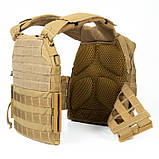 Плитоноска М3 Pro (Койот) з системою швидкого скидання Plate carrier Балістика, фото 4