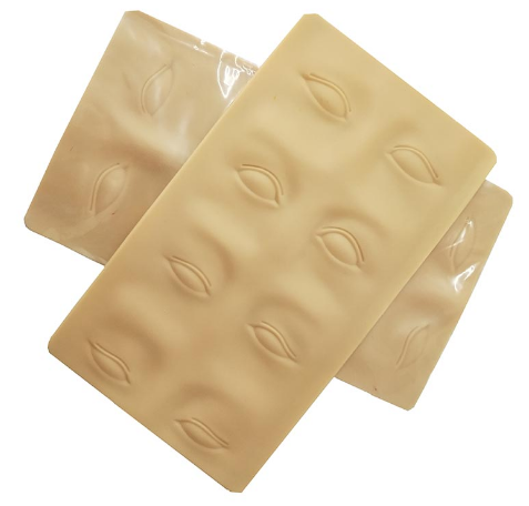 Латексний килимок для татуажу 3D "Очі, брови", 1 шт, фото 1