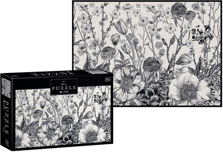 Пазли тришарові панорамні Flowers 1 Interdruk 326188