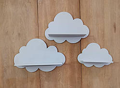 Полиці хмарки №1 (комплект 3 шт)