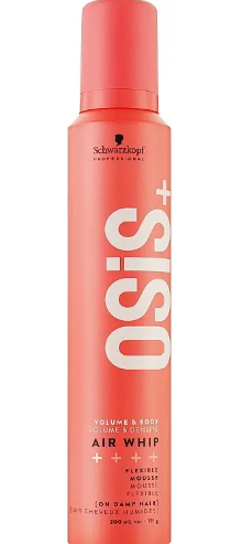 Мус для волосся легкої фіксації OSIS+ Air Whip 200 мл, фото 1