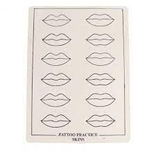 Латексний килимок для татуажу Губи, 1 шт, фото 1