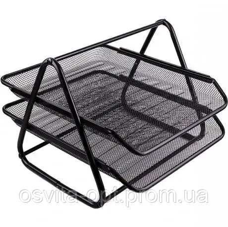 Лоток горизонтальний металнвий "Leader" №542490 на 2від., фото 1