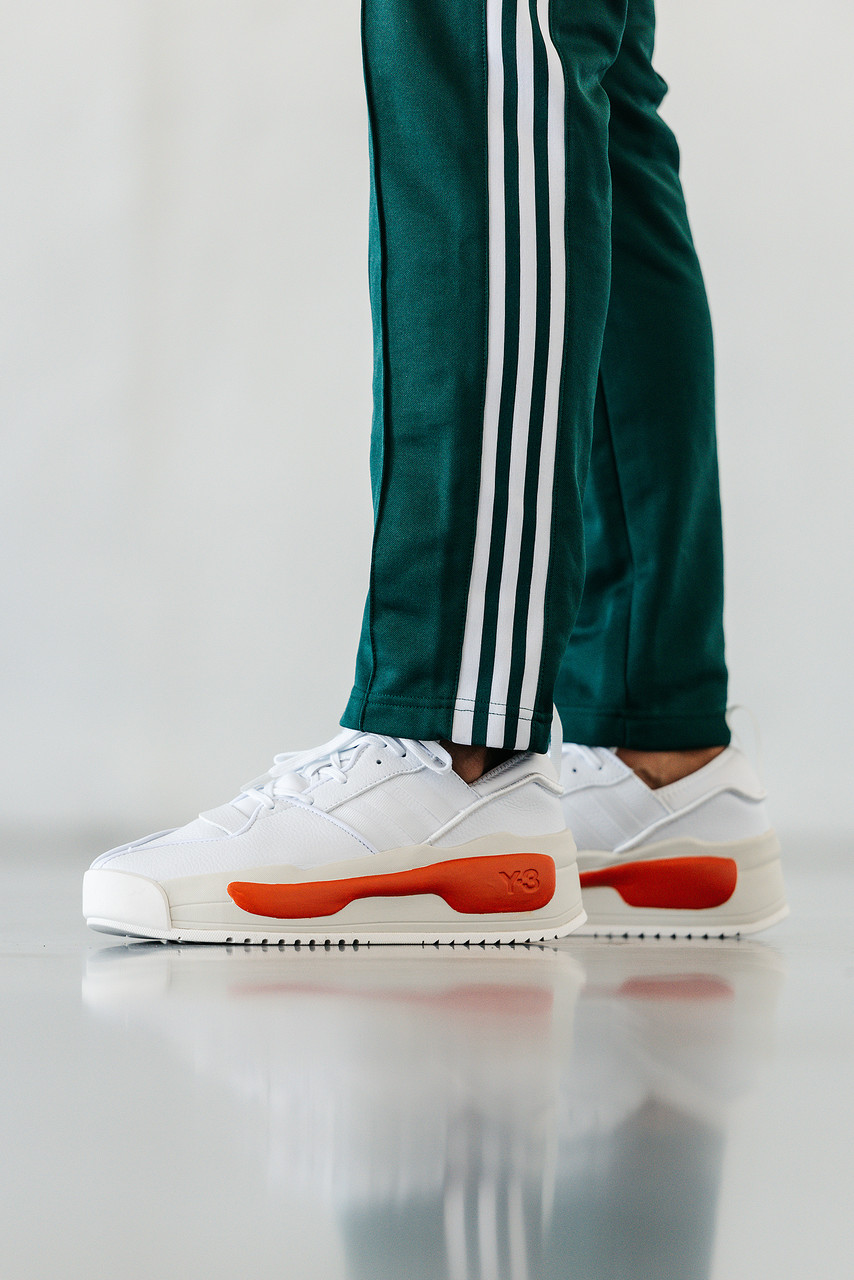 Кросівки Adidas Y-3 Rivalry White Orange / Адідас І-3 Райвелрі