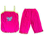 Комплект на дівчинку топ та велотреки 10.02, фото 2