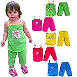 Комплект на дівчинку топ та велотреки 10.02, фото 7