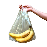 Пакет п/е "Майка" прозорий 40*8,5*2*60см