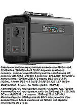 Зарядна станція для дому 1000Вт 280000 мAг LiFePO4 PROTESTER PRO-PS1000D, фото 3