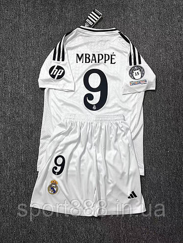 新品レアル・マドリード MBAPPÉ #9 Lサイズ グレー アディダス adidas アディダス エムバペ 9番 レアルマドリード ユニフォーム