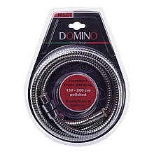 Шланг душовий розтяжний DOMINO 150-200 см (нержавіюче обплетення) NH-61-150-200