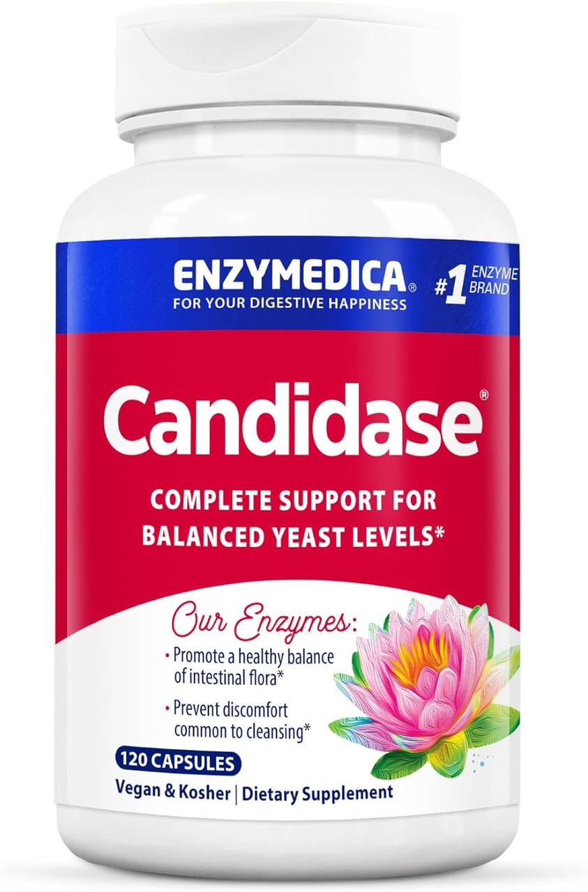 Enzymedica Candidase / Кандидазе ферменти при патогенній флорі кишківника 120 капсул