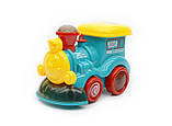 Паровозик із димом із труби ZR168, парогенератор, 3D підсвічування, звук, фото 2