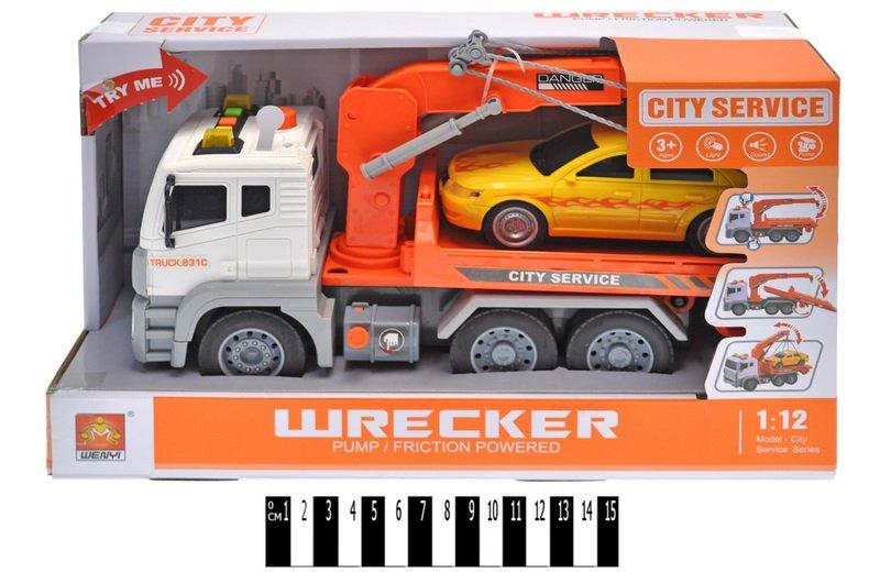 Машинка инерционная эвакуатор WY831C G-Rich, фото 1