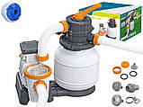 Bestway 58497 фільтрувальна установка 6056 л/год пісочна, фото 3