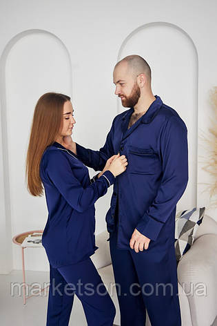 Жіноча піжама велюрова домашній костюм р.S,M,L,XL сорочка та штани, фото 1