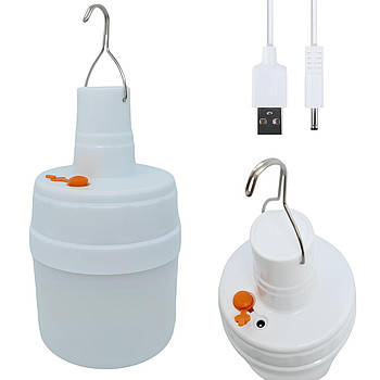 Акумуляторна лампа для кемпінгу з гачком, 30Вт, CL-V50 / Ліхтар кемпінговий акумуляторний