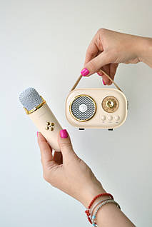 Караоке дитячий Ретро (мікрофон та колонка)