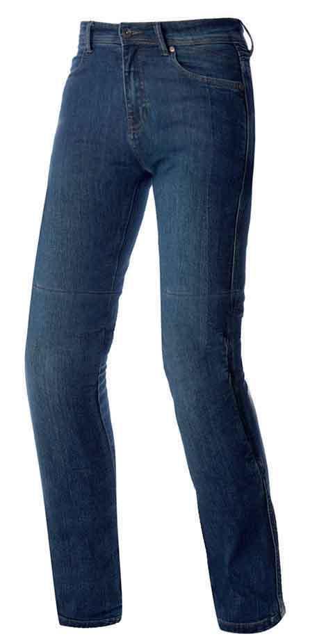 Мотоджинси одношарові SEVENTY PJ16 Slim LADY Dark Blue W24-L32
