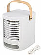 Кліматизатор, настільний USB-вентилятор Nor-Tec air cooler GE018074 White з водяним охолодженням, фото 3