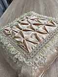 Наволочка декоративна 45 х 45 ручна робота, фото 3