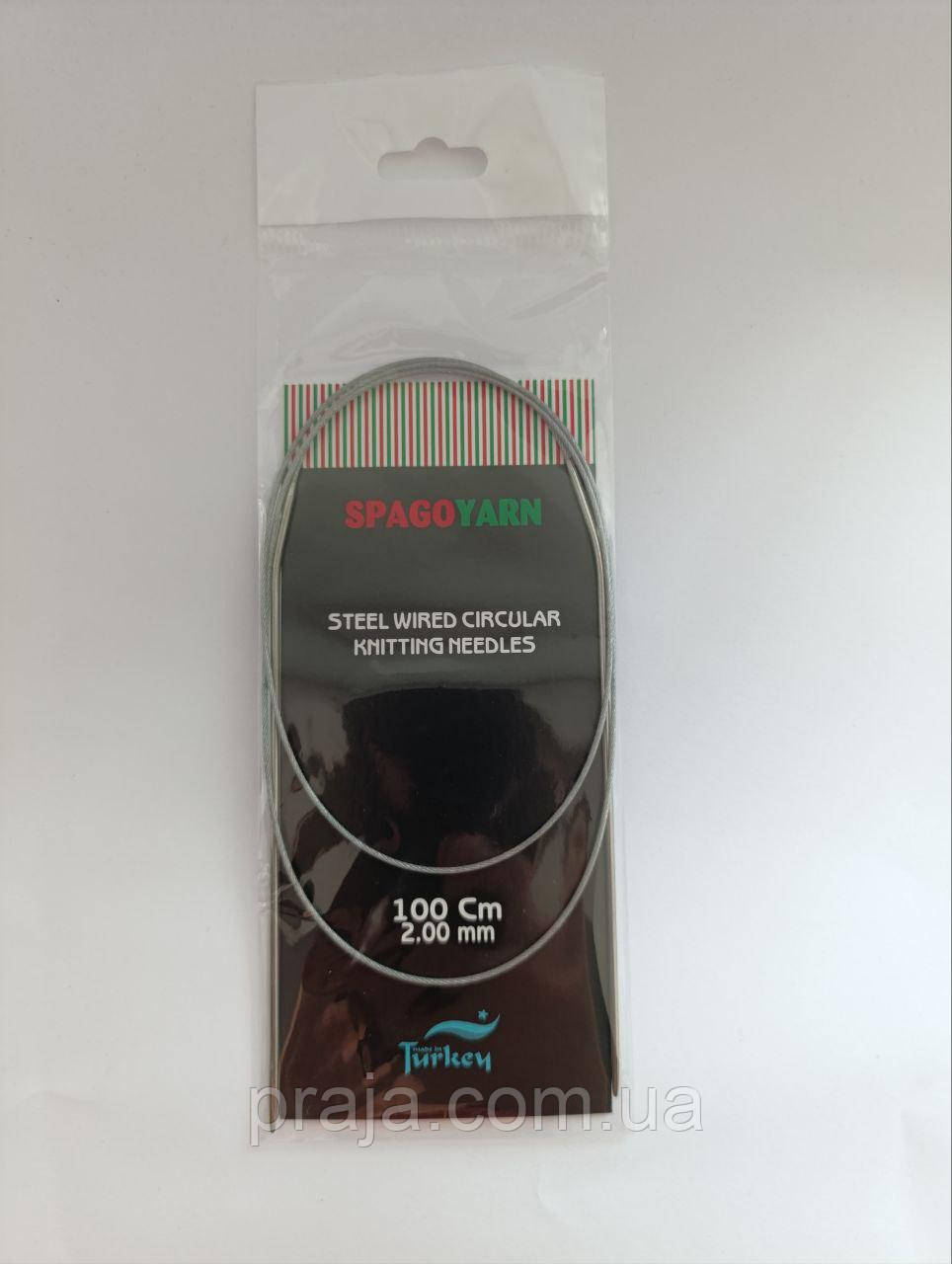 Кругові спиці Spagoyarn 100см -2мм, фото 1