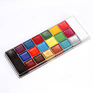 Масляні фарби для гриму Nukolo - 20 кольорів - Святковий макіяж - FC2058, фото 4