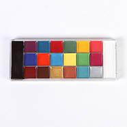 Масляні фарби для гриму Nukolo - 20 кольорів - Святковий макіяж - FC2058, фото 6