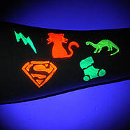 Масляний флуоресцентний грим - 12 кольорів - Яскраві фарби Nukolo для свята: FC1208, фото 6