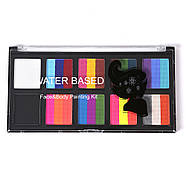 Аквагрим професійний градієнтний Poetry Shadow - 26 кольорів, пензлик - арт. NFC802, фото 8