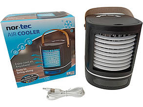 Кліматизатор, настільний USB-вентилятор Nor-Tec air cooler GE018074 Black з водяним охолодженням
