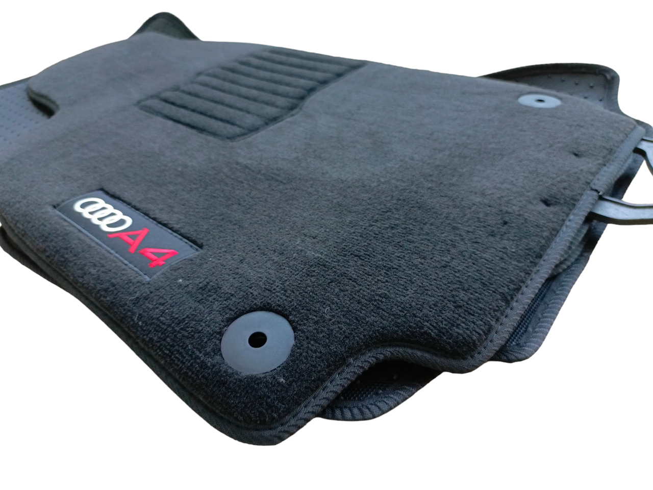 Велюрові килимки в салон Beltex Audi A4 B8 2008-2015 Чорні, фото 1