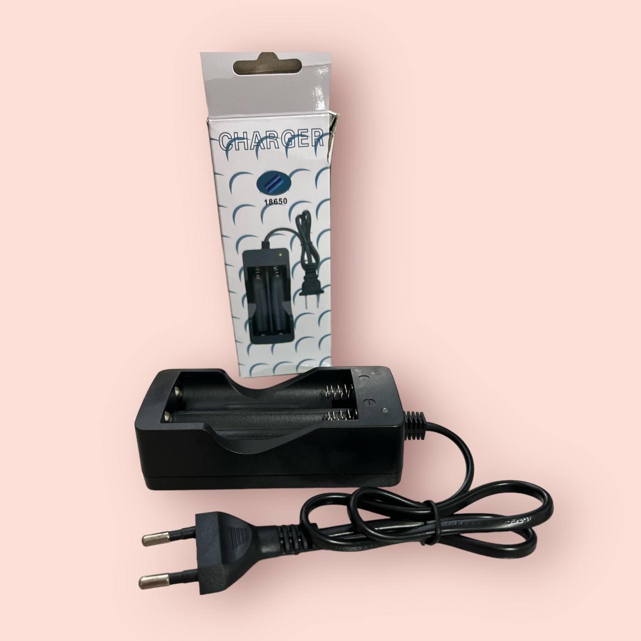 Зарядний пристрій для акумуляторів 18650 на 2 слоти, фото 1