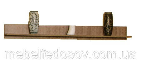 Полиця навісна Мішель МР-2854 (БМФ) 1400х160х150мм, фото 1